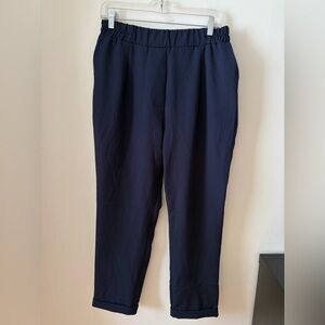 Classic Navy Tapered Trousers New